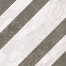 fLZH ROMA RIGHE CALACATTA IMPERIALE MATT 60х60 декор (плитка для підлоги і стін)