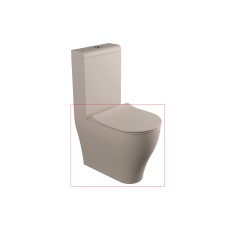 APP Чаша підлогового унітазу goclean monobloc Argilla (AP116GARG)