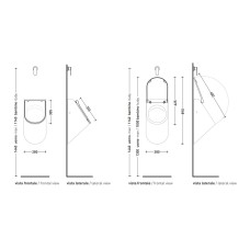 APP Кришка до пісуару AP28G soft-closing (AP28CW03)