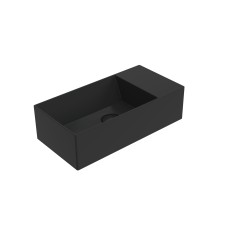 APPLIGHT 5025 Умивальник накладний двосторонній 50х25 Carbone з 1-м отвором (AP5025CAR)