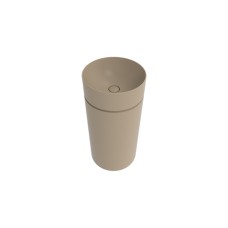 MONOTWIN SLIM Умивальник підлоговий 42x90  з вертикальним зливом, Argilla (MTC42CARG)