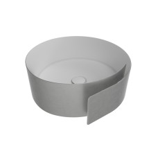ROLL Умивальник накладний D44см, Silver White (RL44LSLP)