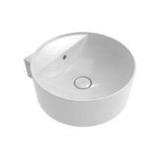 TWIN SET SLIM 42 Підвісний умивальник з 1-м отвором під змішувач D42 Bianco (TW42S)