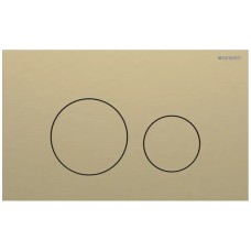 Кнопка змиву Sigma 40 round, латунь/матовий (115.628.QF.1)