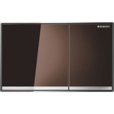 Кнопка змиву Sigma 60: скло, умбра (115.640.SQ.1)