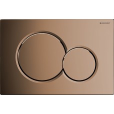 Кнопка змиву Sigma 01 подвійного змиву, пластик, латунь (115.770.DT.5)