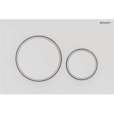 Кнопка змиву Sigma 20, білий мат. /білий гл./ білий мат, (115.882.01.1)