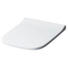 Сидіння для унітазу SMYLE SQUARE Slim дюропластове повільнопадаюче QuickRelease (500.687.01.1)