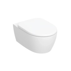 Унітаз підвісний SMYLE Round + сидіння дюропластове s/c quick release (503.226.01.1)