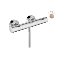 Змішувач з термостатом для душу Ecostat Fine, Brushed Bronze (13324140)