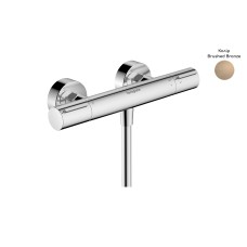 Змішувач з термостатом для душу Ecostat Element, Brushed Bronze  (13346140)