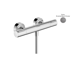 Змішувач з термостатом для душу Ecostat Element, Brushed Black Chrome  (13346340)