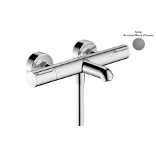 Змішувач з термостатом для ванни Ecostat Element, Brushed Black Chrome (13347340)