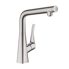 Змішувач Metris Select 320 кухонний (14883800) Stainless Steel Finish