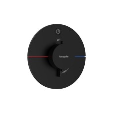 Термостат прихованого монтажу ShowerSelect Comfort S на 1 функцію, Matt Black (15553670)