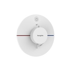 Термостат прихованого монтажу ShowerSelect Comfort S на 1 функцію, Matt White (15553700)