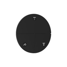 Перемикач ShowerSelect Comfort S на 3 функції, Matt Black (15558670)