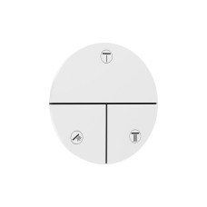 Перемикач ShowerSelect Comfort S на 3 функції, Matt White (15558700)