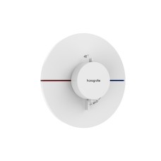 Термостат прихованого монтажу ShowerSelect Comfort S HighFlow, Matt White (15559700)