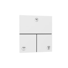 Перемикач ShowerSelect Comfort E на 3 функції, Matt White (15573700)