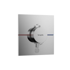 Термостат прихованого монтажу ShowerSelect Comfort E HighFlow на 1 функцію, Chrome (15575000)
