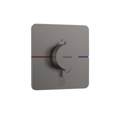 Термостат прихованого монтажу ShowerSelect Comfort Q HighFlow на 1 функцію, Brushed Black Chrome (15589340)