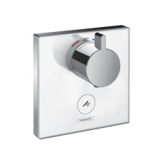 Термостат прихованого монтажу ShowerSelect Glass Highﬂow, White/Chrome (15735400)