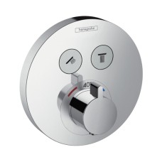 Термостат прихованого монтажу ShowerSelect S на 2 клавіші, Chrome (15743000)
