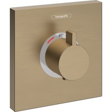 Термостат прихованого монтажу ShowerSelect Highﬂow, Brushed Bronze (15760140)