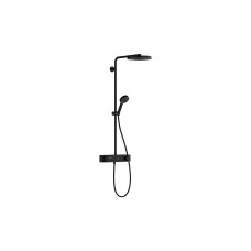 Душова система Pulsify S Showerpipe 260 1jet 400 EcoSmart, Matt Black (24221670)