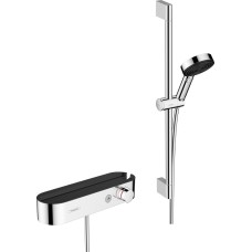 Термостат ShowerTablet Select 412 мм в комплекті з душовим набором 65 см, Chrome (24260000)