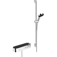 Термостат ShowerTablet Select 412 мм в комплекті з душовим набором 90см, Chrome (24270000)