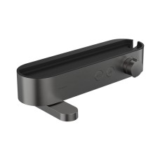 Термостат ShowerTablet Select 412 мм для ванни, Brushed Black Chrome (24340340)
