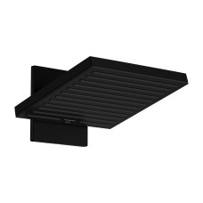 Верхній душ Pulsify E 260 2jet EcoSmart з тримачем, Matt Black (24351670)