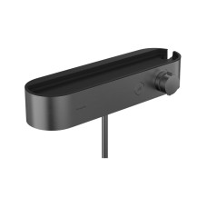 Термостат ShowerTablet Select 400 мм для душу Brushed Black Chrome (24360340)