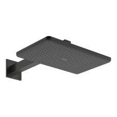 Верхній душ Raindance Alive Q 340/210 2jet з тримачем Brushed Black Chrome (24550340)
