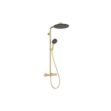 Душова система Raindance Alive S Puro 300 1jet з Ecostat Element, Polished Gold Optic (24592990)