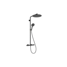 Душова система Raindance Alive S Puro 300 1jet EcoSmart з Ecostat Element, Brushed Black Chrome (24593340)