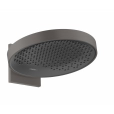 Верхній душ Rainfinity 360 1jet з тримачем, Brushed Black Chrome (26230340)
