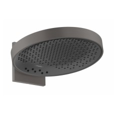 Верхній душ Rainfinity 360 3jet з тримачем, Brushed Black Chrome (26234340)