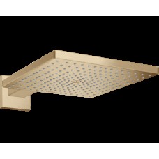 Верхній душ Raindance Select E 300 1jet Air з тримачем 390 мм, Brushed Bronze (26238140)