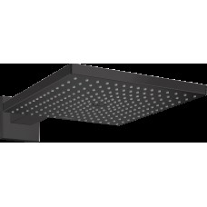 Верхній душ Raindance Select E 300 1jet Air з тримачем 390 мм, Matt Black (26238670)