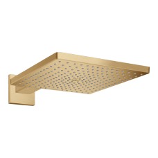 Верхній душ Raindance Select E 300 1jet Air з тримачем 390 мм, EcoSmart 9 l/min Brushed Bronze (26239140)