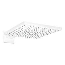 Верхній душ Raindance Select E 300 1jet Air з тримачем 390 мм, EcoSmart 9 l/min Matt White (26239700)