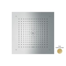 Верхній душ  Raindance E 400х400 1jet вбудований EcoSmart 9 l/ min, Polished Gold Optic (26253990)