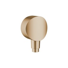Шлангове під'єднання FixFit S зі зворотнім клапаном, Brushed Bronze (26453140)
