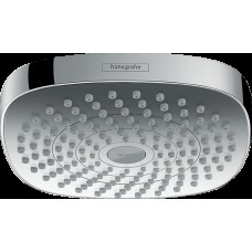 Верхній душ Croma Select E 180 2jet Showerpipe, EcoSmart, 9 л/хв, White/Chrome (26528400)