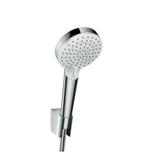 Душовий набір Crometta Vario з тримачем 1.6м EcoSmart 9 l/min, White/Chrome (26694400)