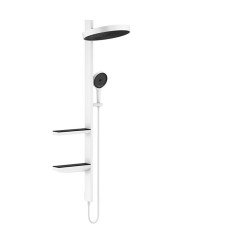 Душова система Rainfinity Showerpipe 360 1jet без змішувача, Matt White (26842700)