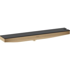 Шлангове під'єднання Porter 500 Rainfinity з поличкою R, Brushed Bronze (26858140)